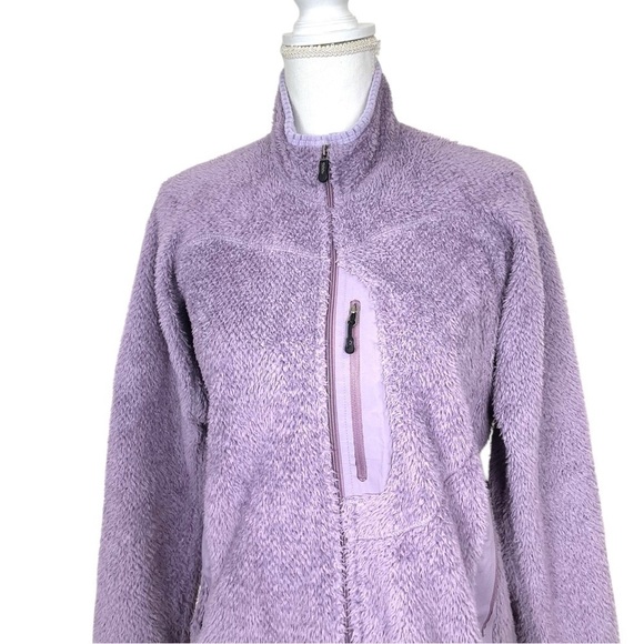 Patagonia Women's R2 Fleece Jacket Purple Size Medium - Picture 7 of 13